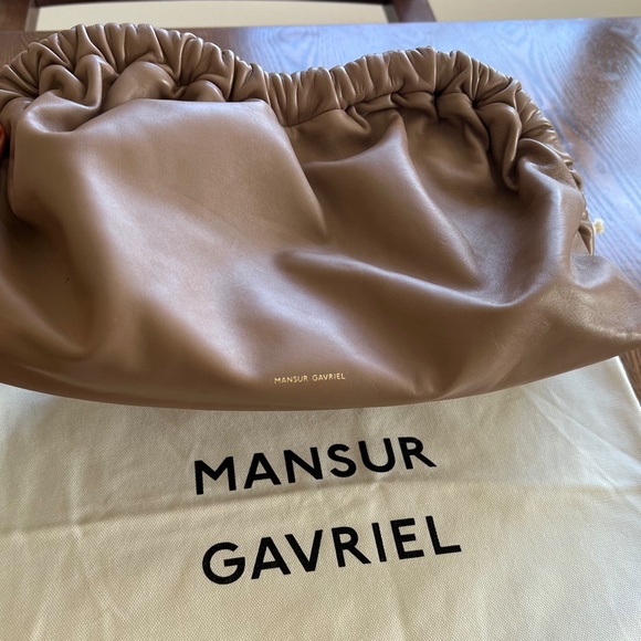 Mansur Gabriel Cloud Clutch, large - Picture 2 of 9